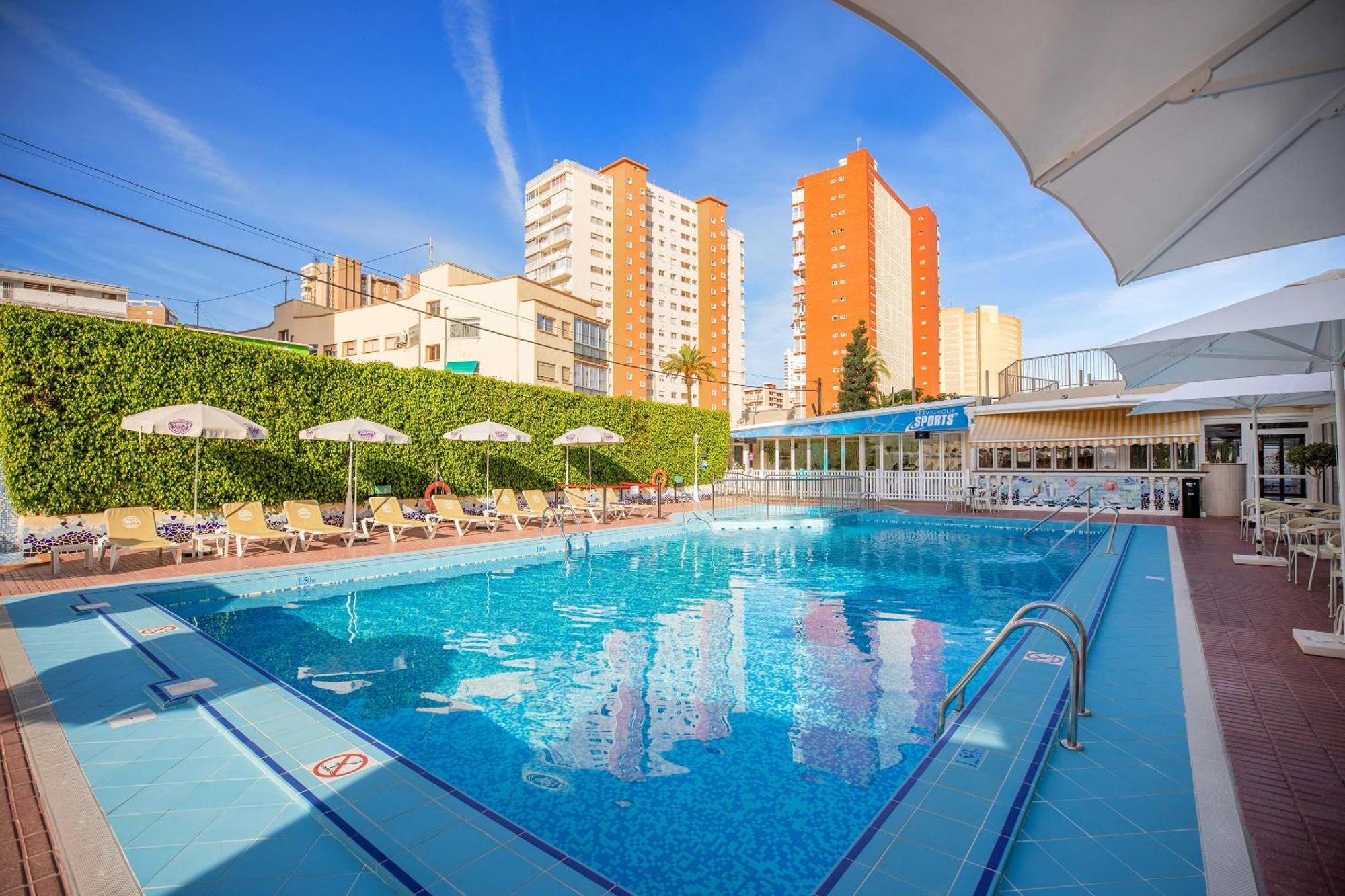 Hotel Servigroup Nereo Benidorm Exteriör bild